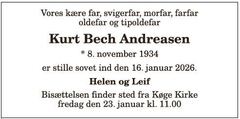 Kurt Bech Andreasen - 1210398196