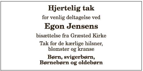 Egon Jensen -  1210397325
