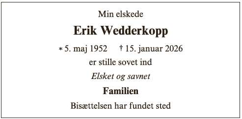 Erik Wedderkopp - ID 70832