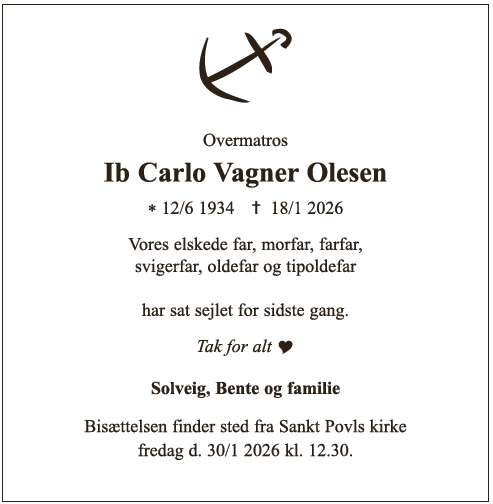 Ib Carlo Vagner Olesen