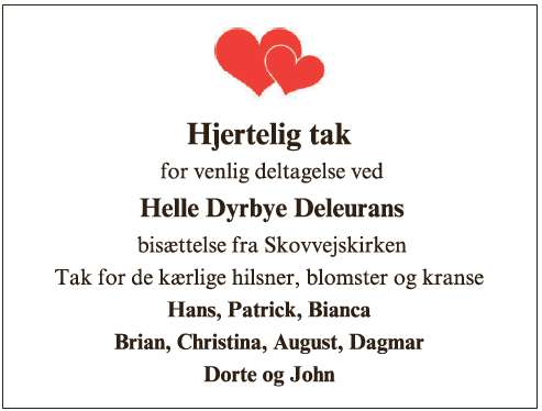 Helle Dyrbye Deleuran - ID 70795