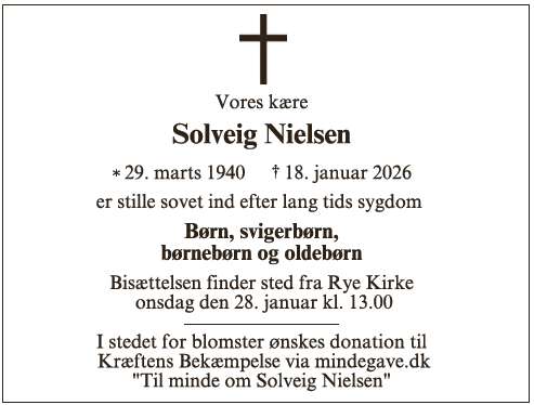 Solveig Nielsen - ID 70971