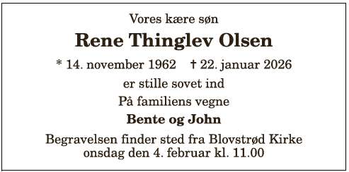 Rene Thinglev Olsen - 1210398501