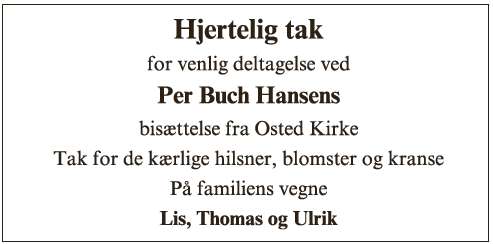 Per Buch Hansen - ID 70886