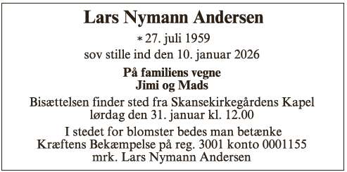 Lars Nymann Andersen - ID 70897