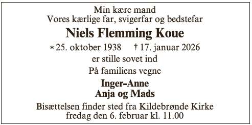 Niels Flemming Koue - ID 70985.