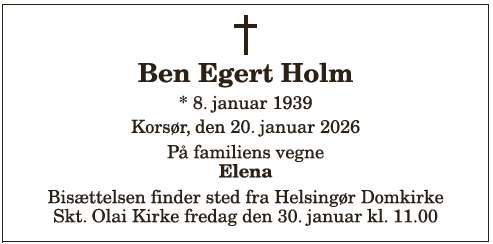 Ben Egert Holm - 1210398427