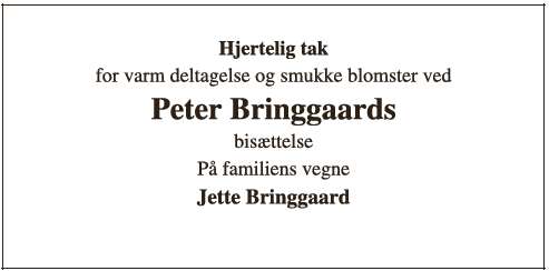 Peter Bringgaard