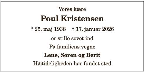 Poul Kristensen - 1210398664