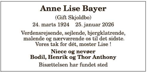 Anne Lise Bayer - 1210398923