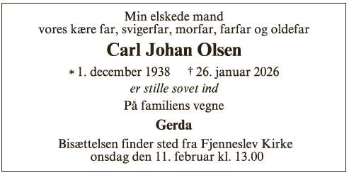 Karl Johan Olsen - ID 71189