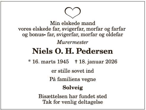 Niels O.H. Pedersen - 1210398393