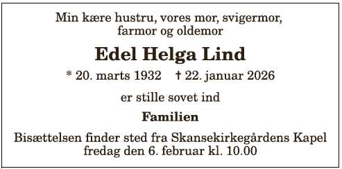 Edel Helga Lind - 1210399372