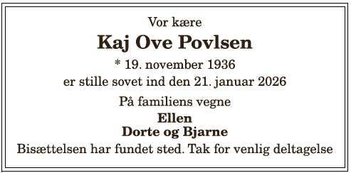 Kaj Ove Povlsen - 1210398517