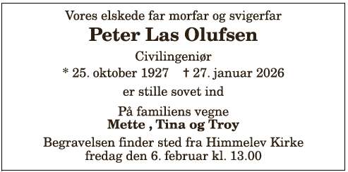 Peter Las Olufsen