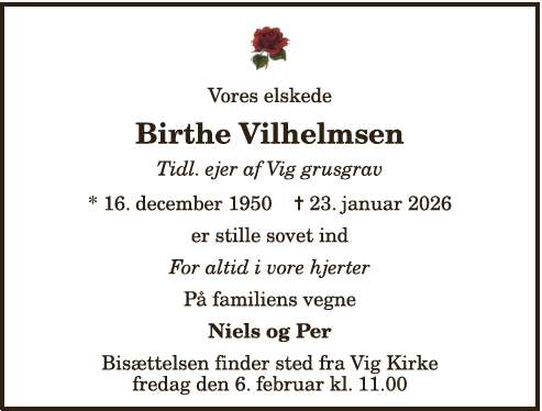 Birthe Vilhelmsen
