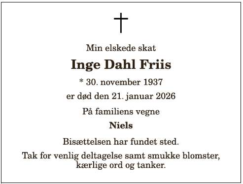Inge Dahl Friis - 1210398688