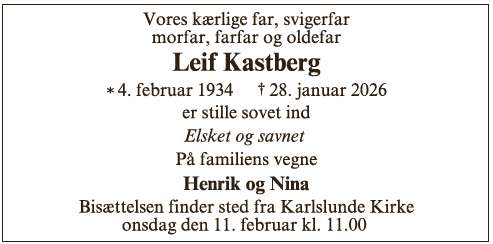 Leif Kastberg - ID 71289