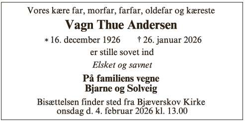Vagn Thue Andersen - ID 71169