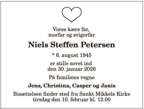 Niels Steffen Petersen - 1210399801