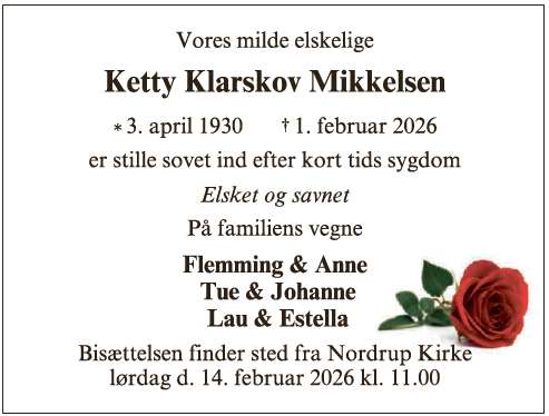 Ketty Klarskov Mikkelsen - ID 71440
