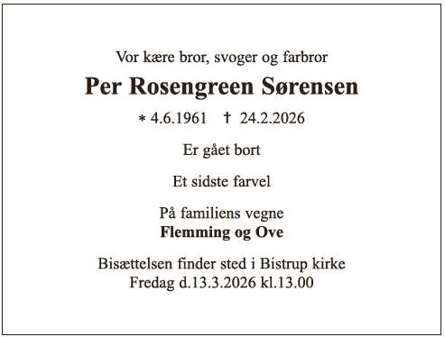 Per Rosengreen Sørensen