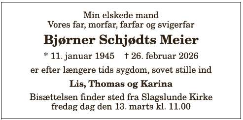 Bjørner Schjødts Meier - 1210403384