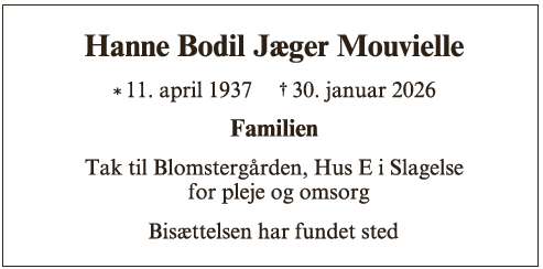 Hanne B. Jæger Mouvielle - ID 72433