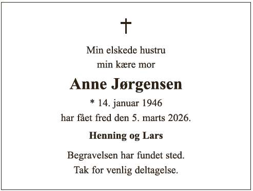 Anne Jørgensen