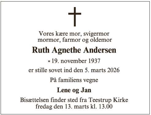 Ruth Agnethe Andersen