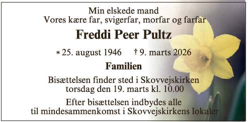 Freddi Peer Pultz ID. 72633