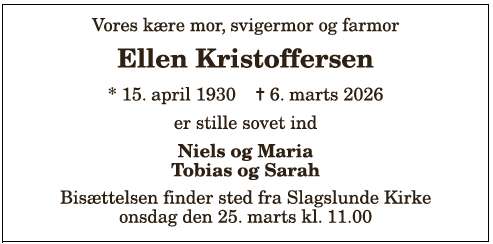 Ellen Kristoffersen - 1210404373