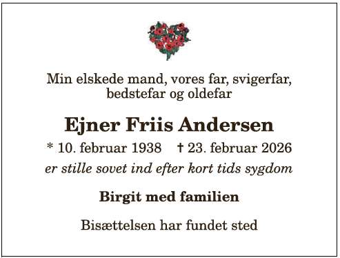 Ejner Friis Andersen - 1210402663