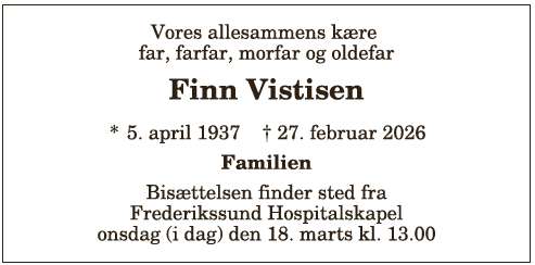 Finn Vistisen - 1210404442