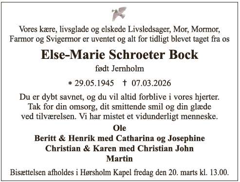 Else-Marie Schroeter Bock