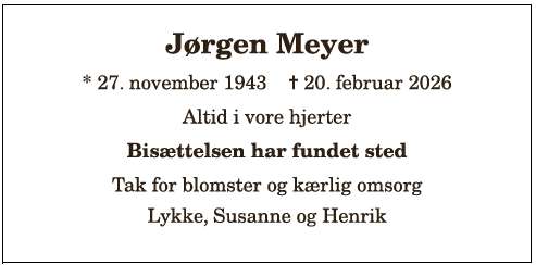 Jørgen Meyer - 1210403795