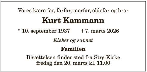 Kurt Kamman - 1210404351