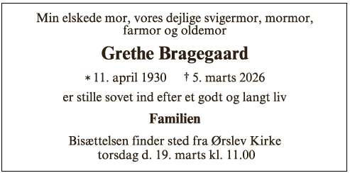 Grethe Bragegaard - ID 72571