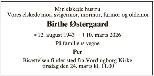 Birthe Østergaard - ID 72699