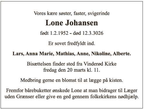 Lone Johansen