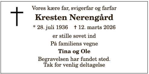 Kresten Nerengård - 1210404902