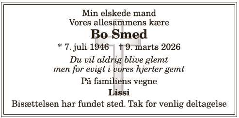 Bo Smed - 1210404416