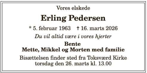 Erling Pedersen - 1210405133