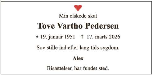 Tove Vartho Pedersen