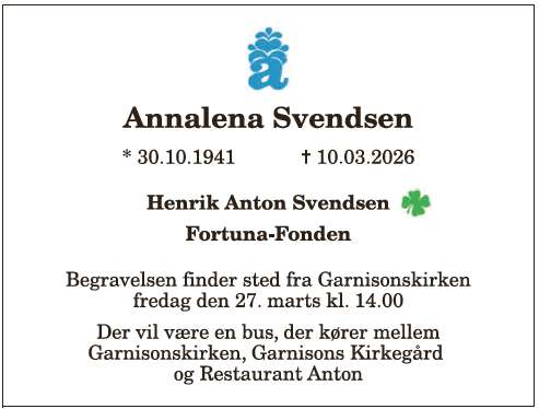 Annalena Birgitta Svendsen - 1210405018