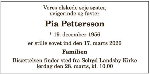 Pia Gravenhorst Grønlund Pettersson