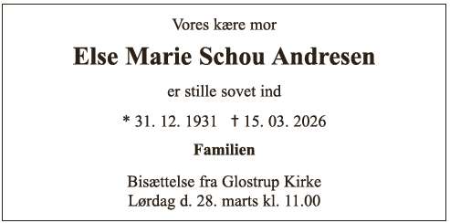 Else Marie Schou Andresen