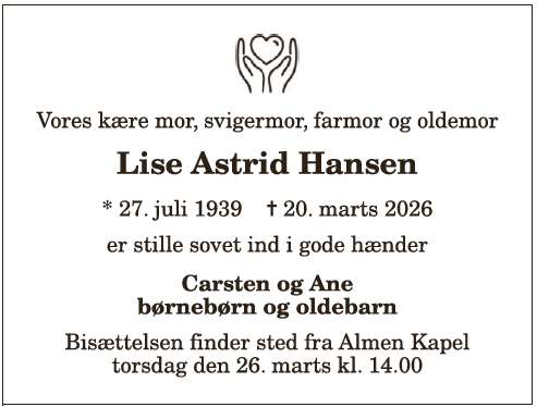 Lise Astrid Hansen