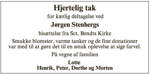 Jørgen Stenberg