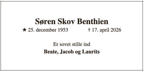 Søren Skov Benthien